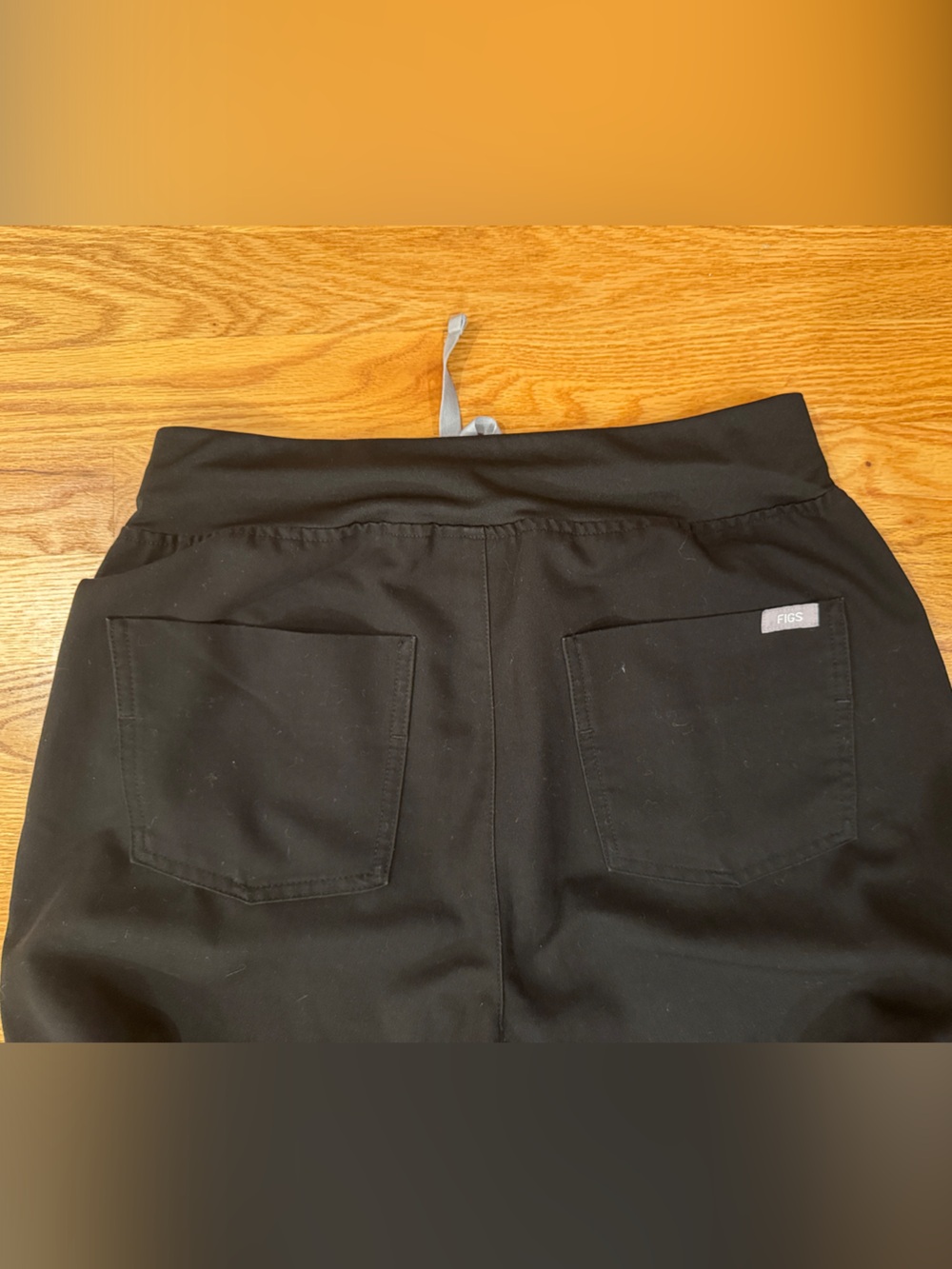FIGS Zamora High Wasted Jogger Scrub Pants- Black- Small - Picture 3 of 3